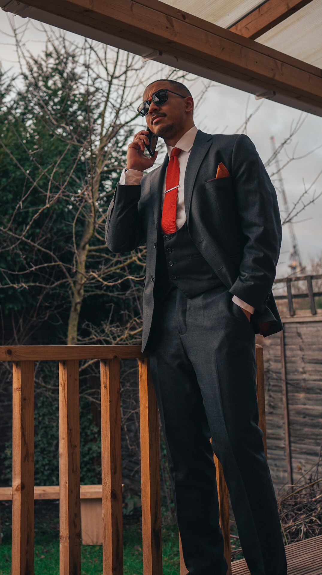 Portrait of a businessman in a suit